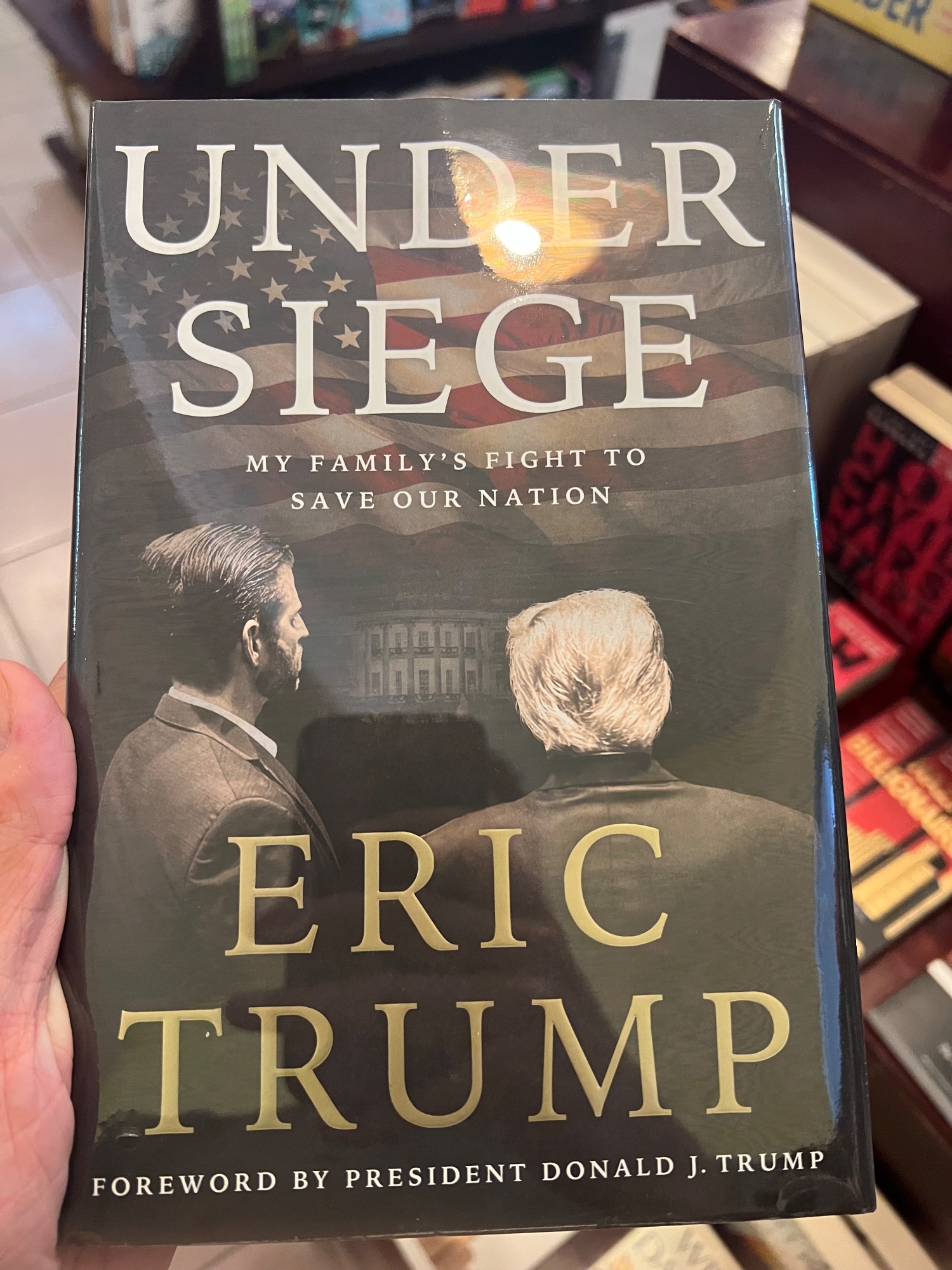 The sacrifice, the Trump family is making. We must all be in awe and eternal gratitude. All Hail the Dear Leader!