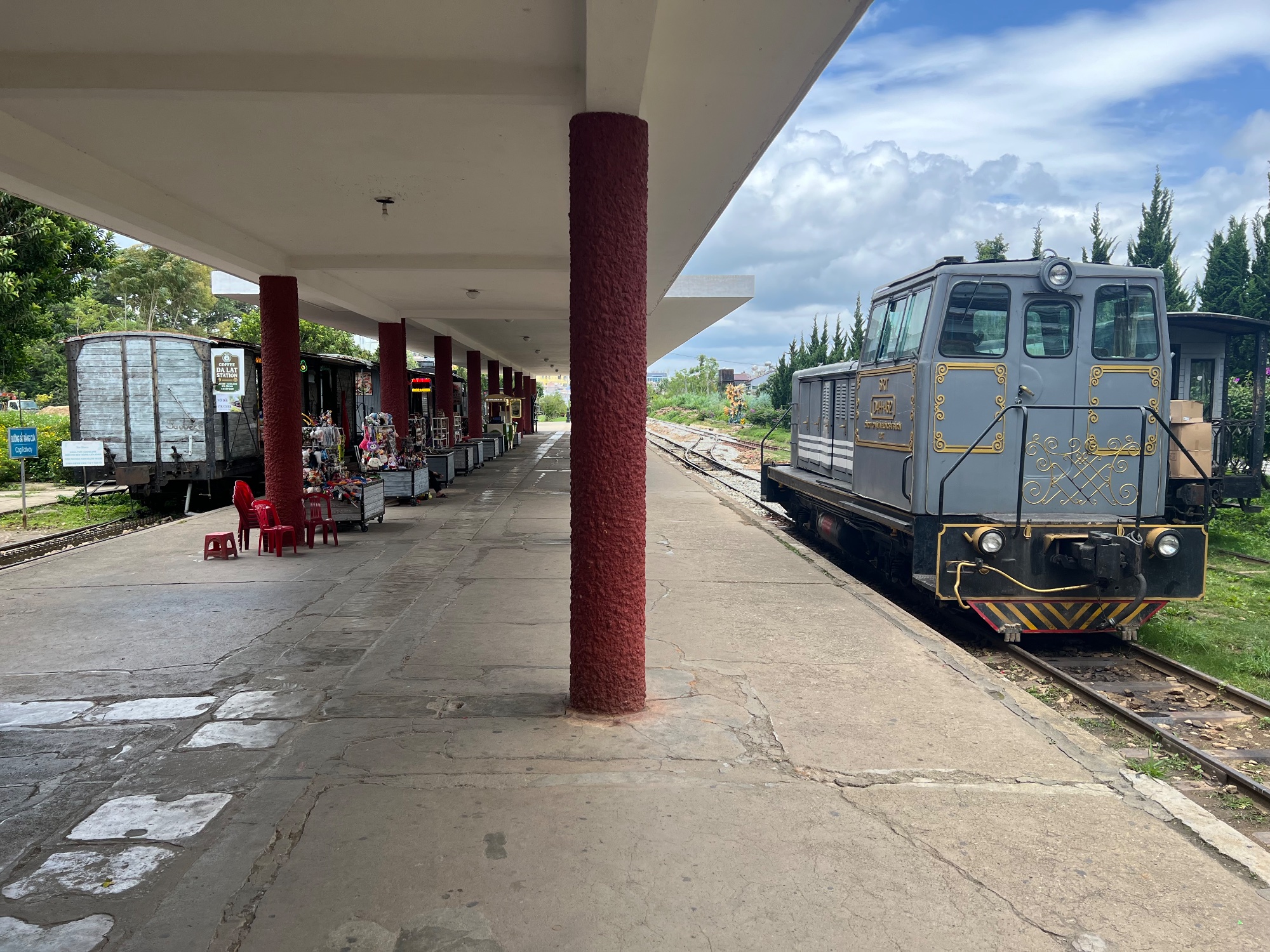 Crazy House and Main station