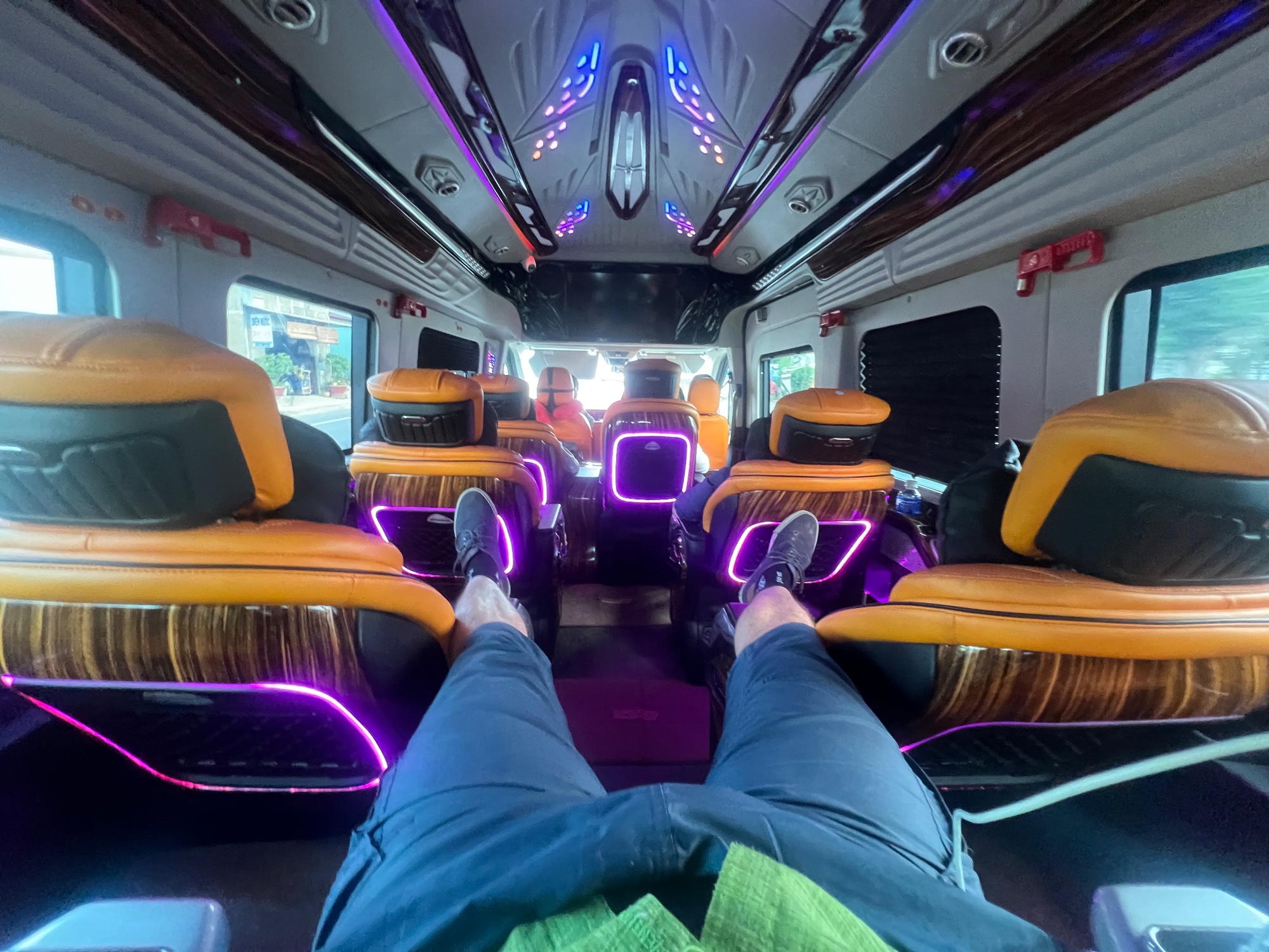 To my next stop I was traveling with "Little Pasha Bus Operator"