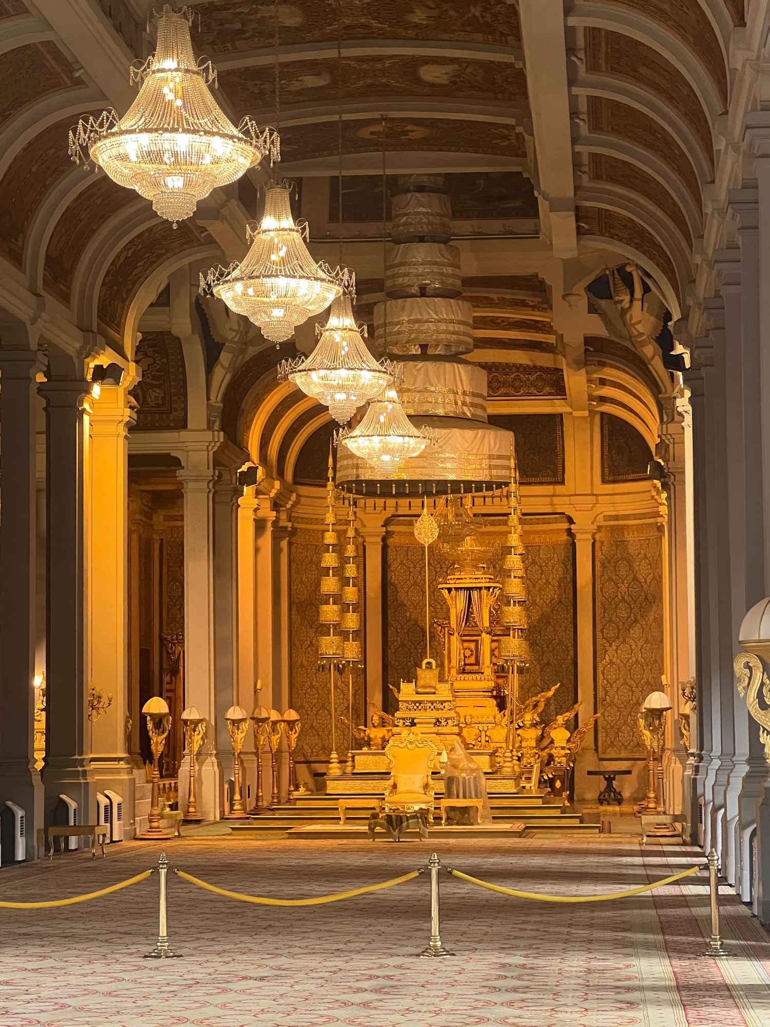 The Throne in all its glory