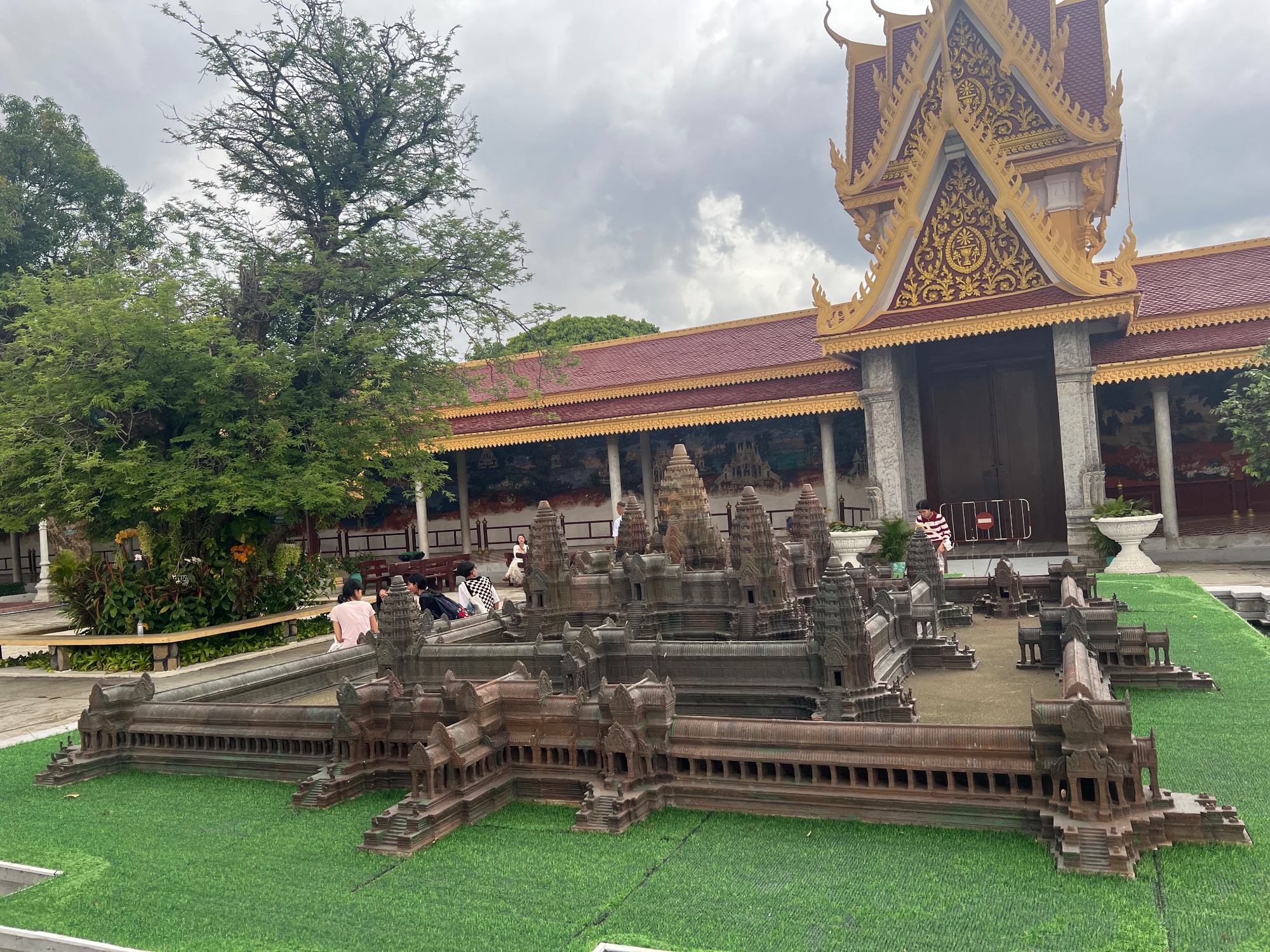 A model of Angkor Wat