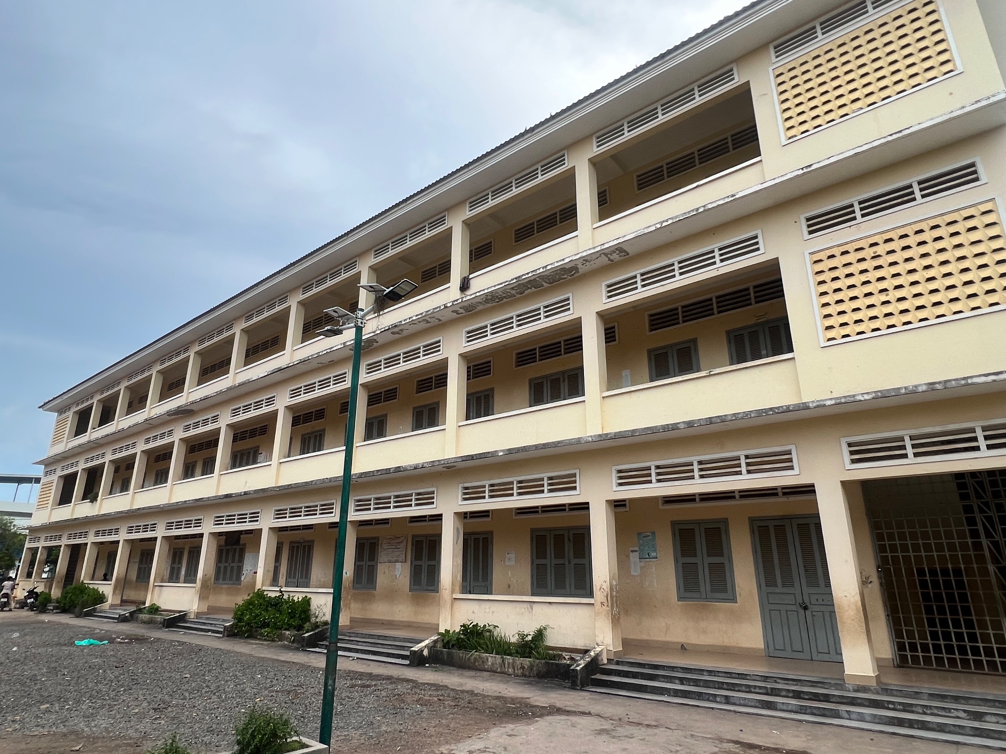 A public school. They all look the same from the outside.