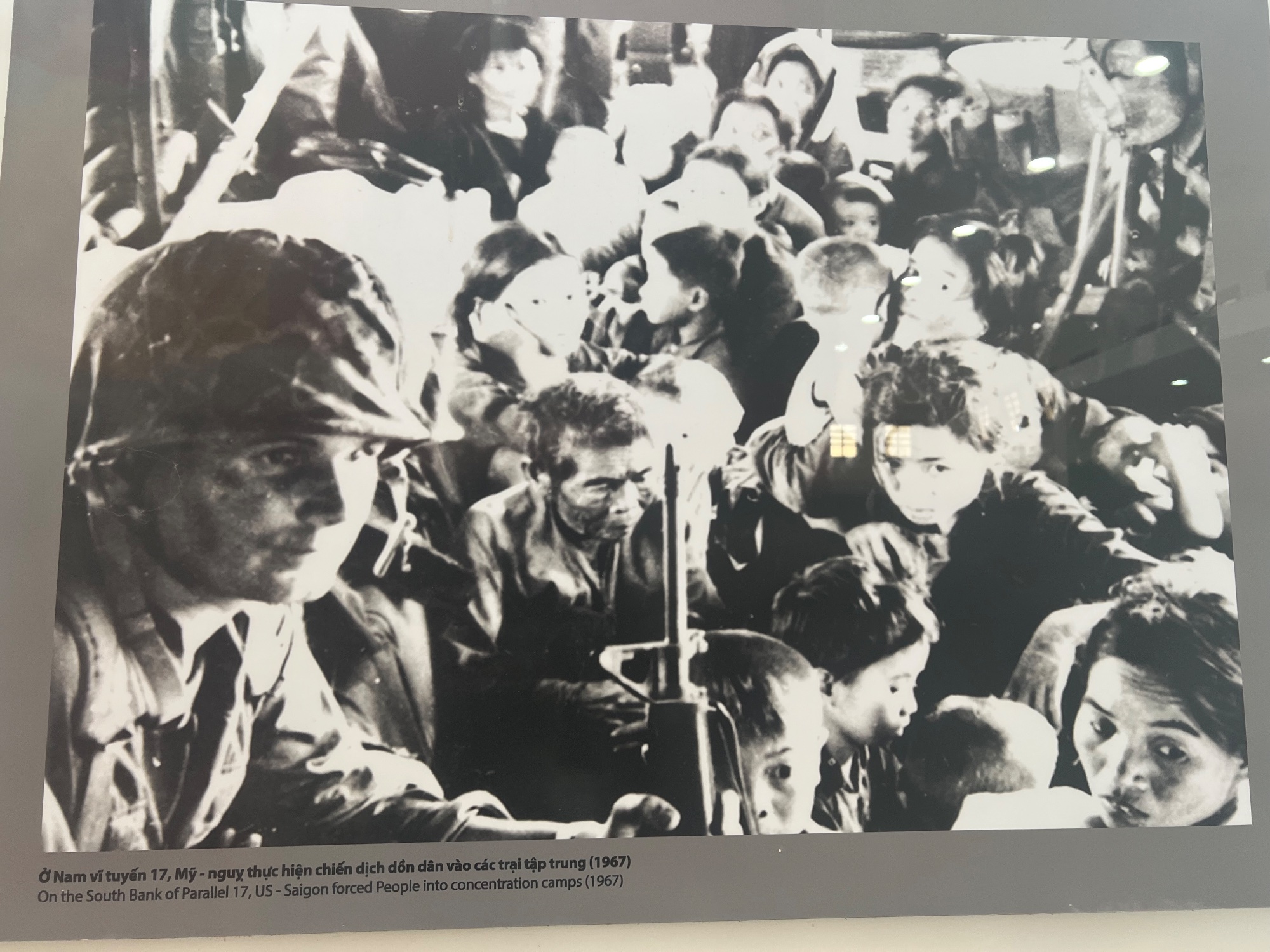 "US - Saigon forced People into concentration camps"