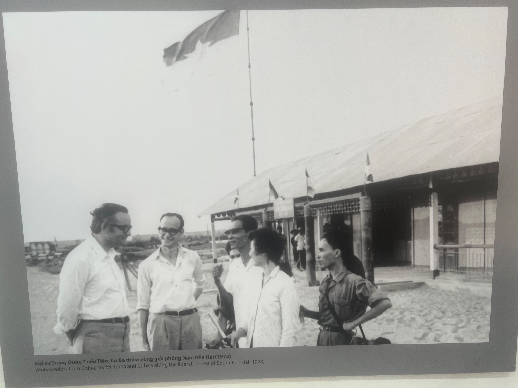 North Korean ambassador visiting