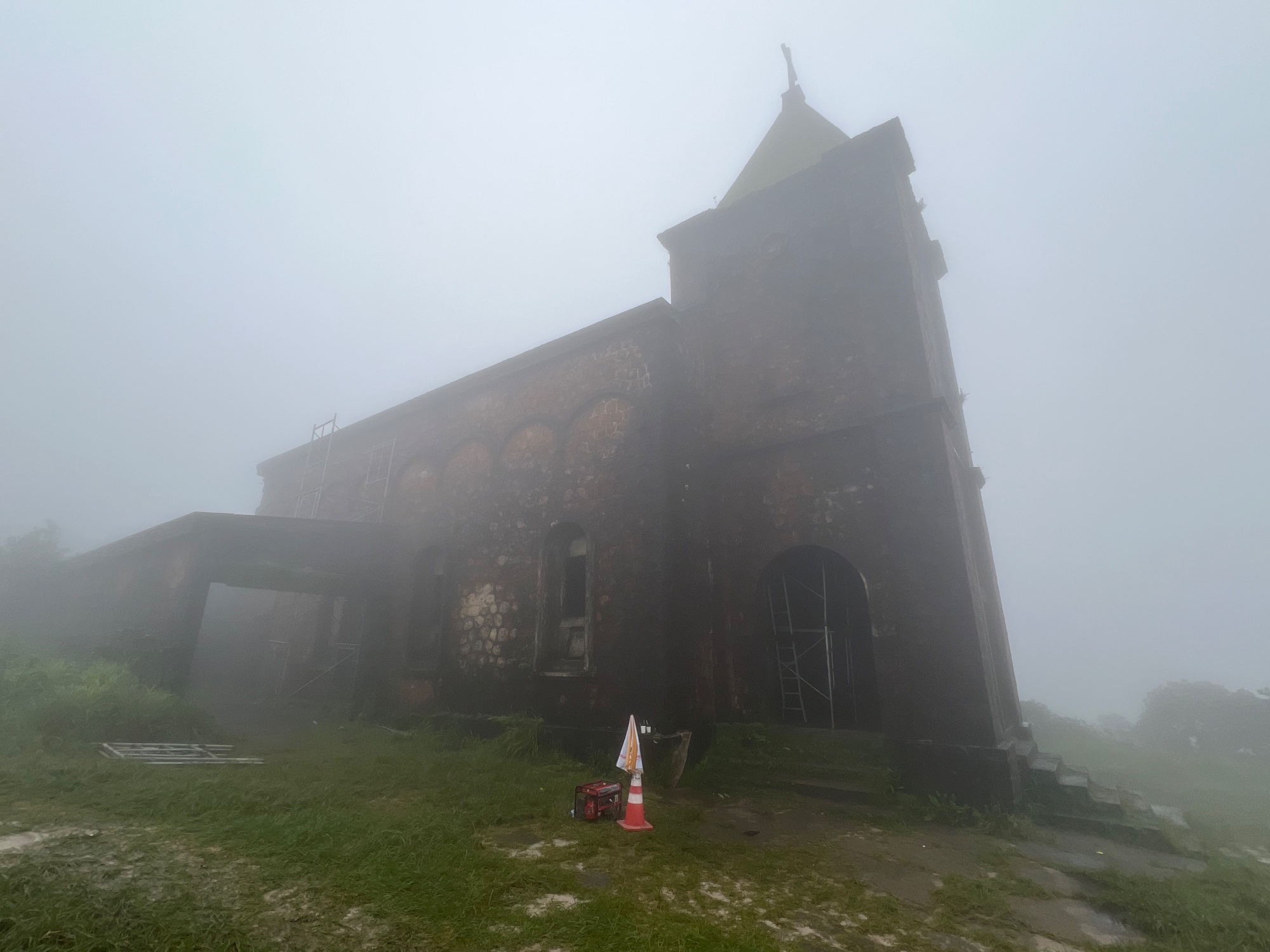 Closeby was a Catholic church