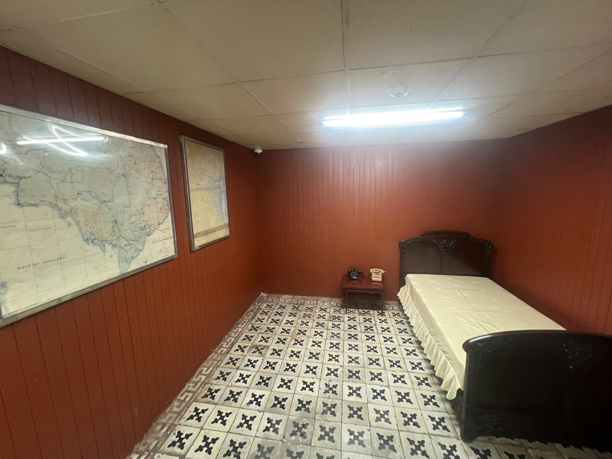 The Presidential Bunker bed.