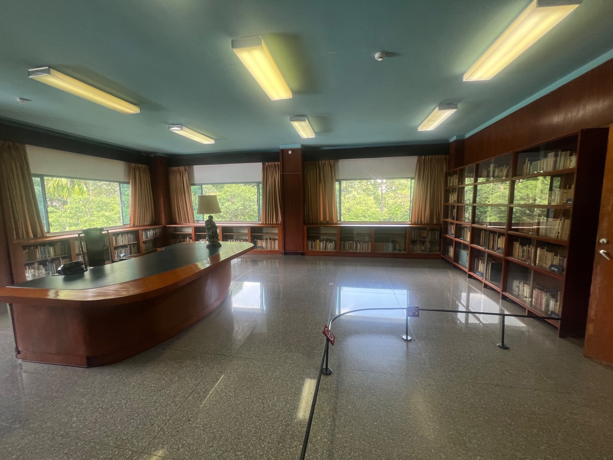 The Presidential library.