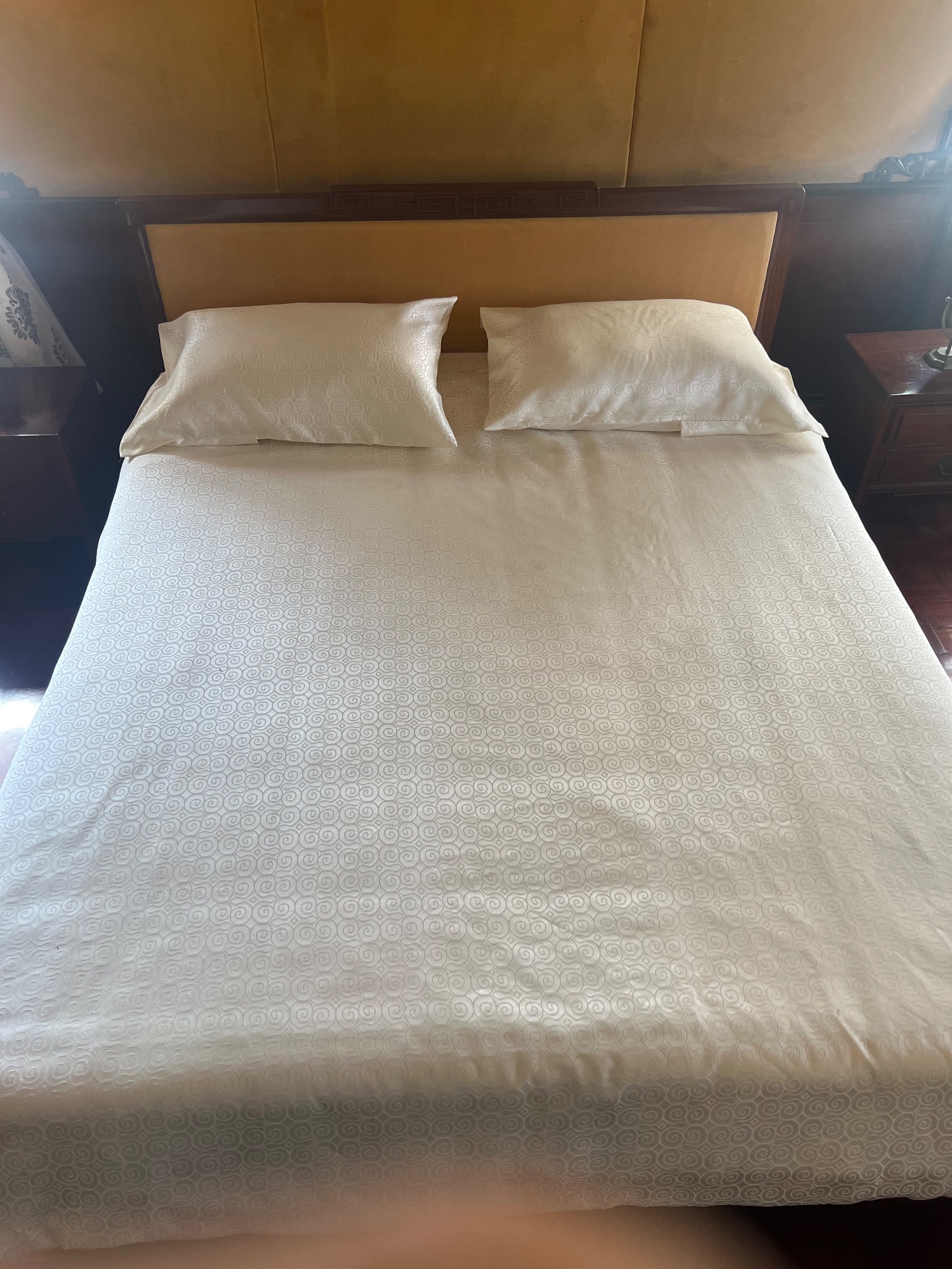 The Presidential bed.